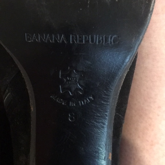 Boots 3/4 Calf high/Banana republic size 8 - Picture 7 of 8